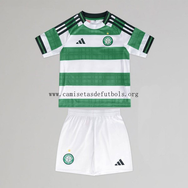 Camiseta Celtic Replica Primera Ropa Niño 2025/26 Cógelo solo hoy