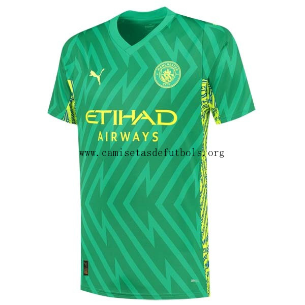 Camiseta Manchester City Replica Primera Ropa Portero 2023/24 ¡¡Qué transparente gangaza sin intermediarios!