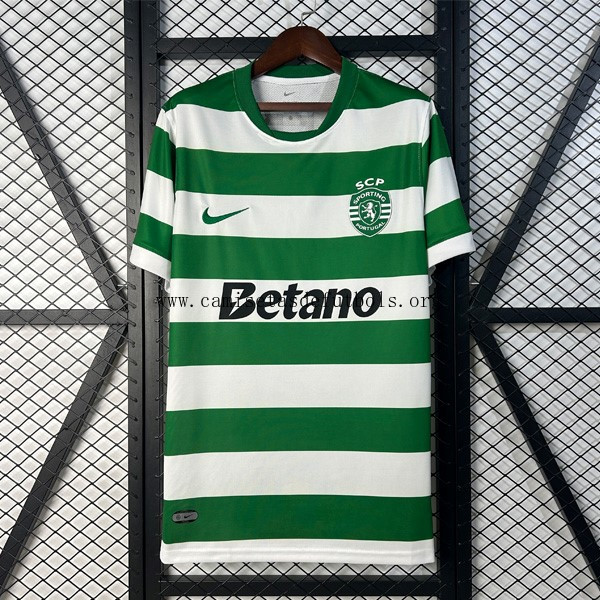 Camiseta Sporting Lisbon Replica Primera Ropa 2025/26 Consigue este descuento razonable