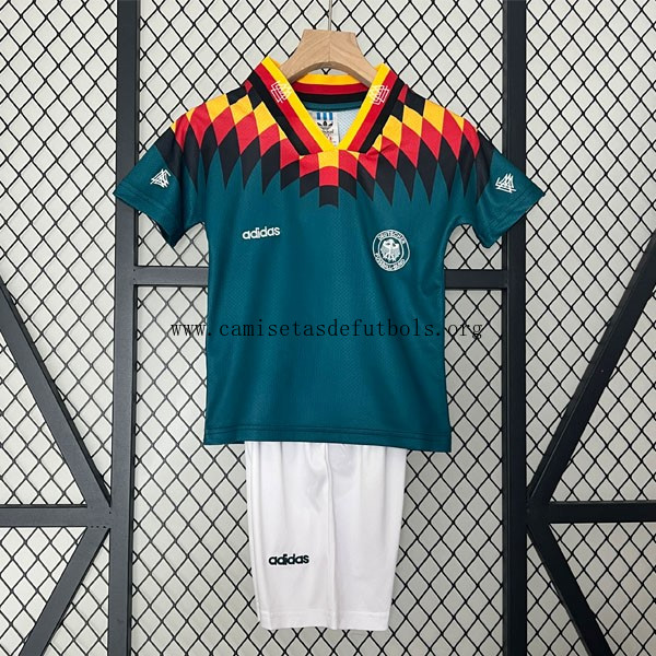 Camiseta Alemania Replica Segunda Ropa Retro Niño 1994 ¡¡Qué brutal bicoca calidad asegurada!
