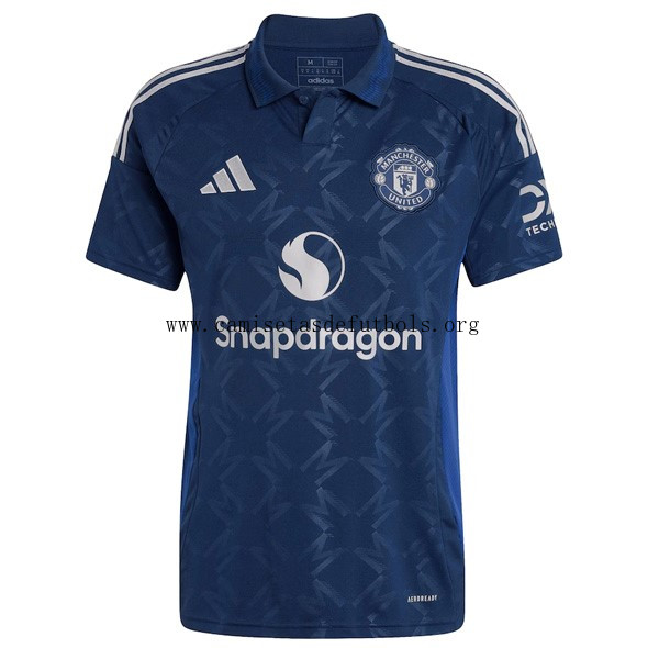 Camiseta Manchester United Replica Segunda Ropa 2024/25 Oferta simbólico por tiempo limitado