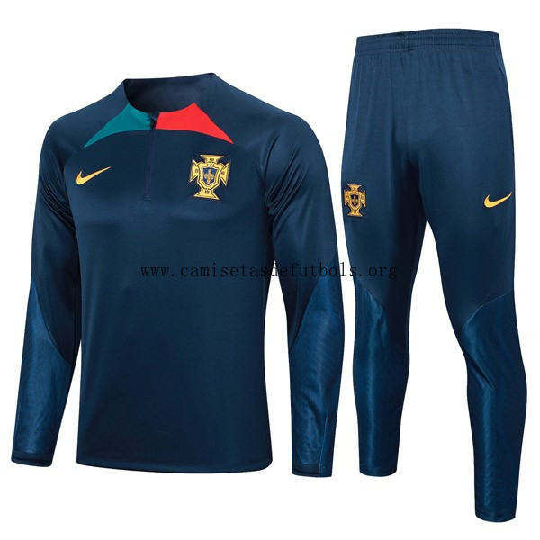 Sudadera De Training Portugal 2024 Azul ¡¡Menudo/a insuperable gangaza sin competencia!