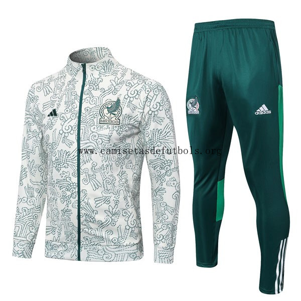 Chandal México 2022/23 Blanco Verde Rebajón, paga menos