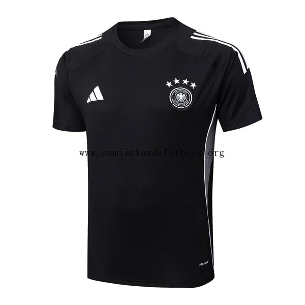 Camiseta Entrenamiento Alemania 2025/26 Negro 3 Rebajón alucinante de fábrica