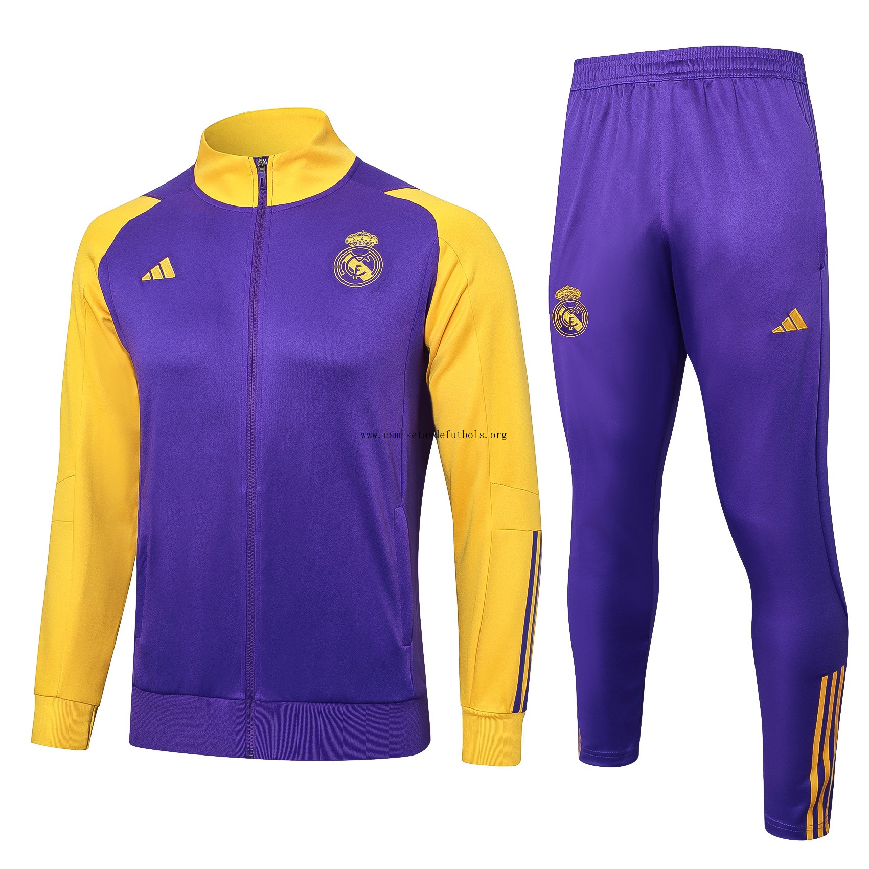 Chandal Real Madrid 2024/25 Purpura Amarillo Saldo razonable en todo el mercado