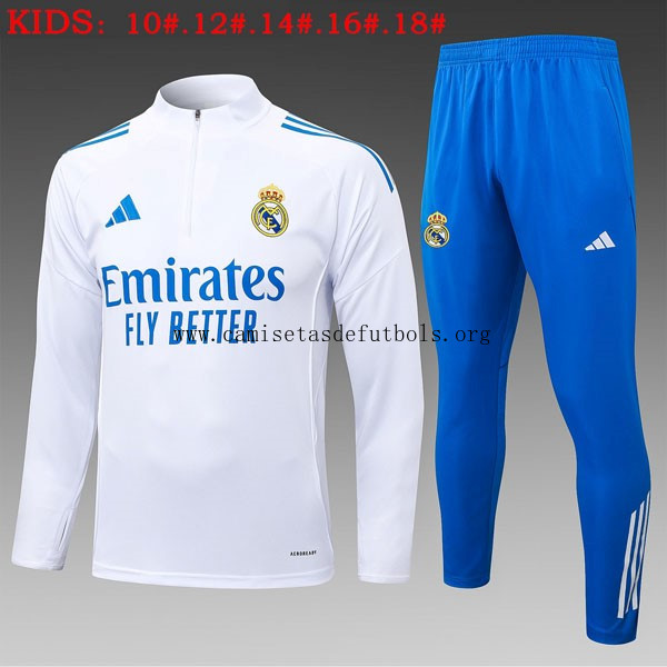Ninos Sudadera De Training Real Madrid 2025/26 Blanco 5 ¡¡Menudo/a ofertón, benefíciate!