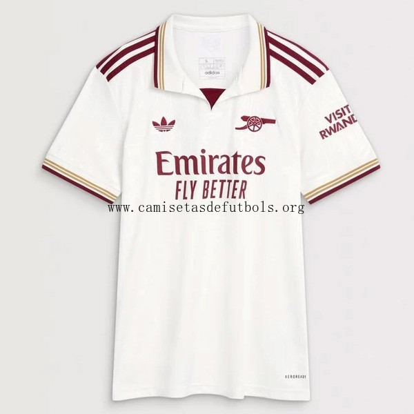 Camiseta Arsenal Replica Tercera Ropa Mujer 2025/26 ¡¡Menudo/a fantástico gangaza de colección!