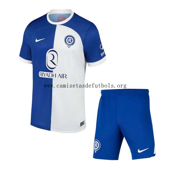 Camiseta Atletico de Madrid Replica Segunda Ropa Niño 2023/24 Dispara este descuento inmejorable