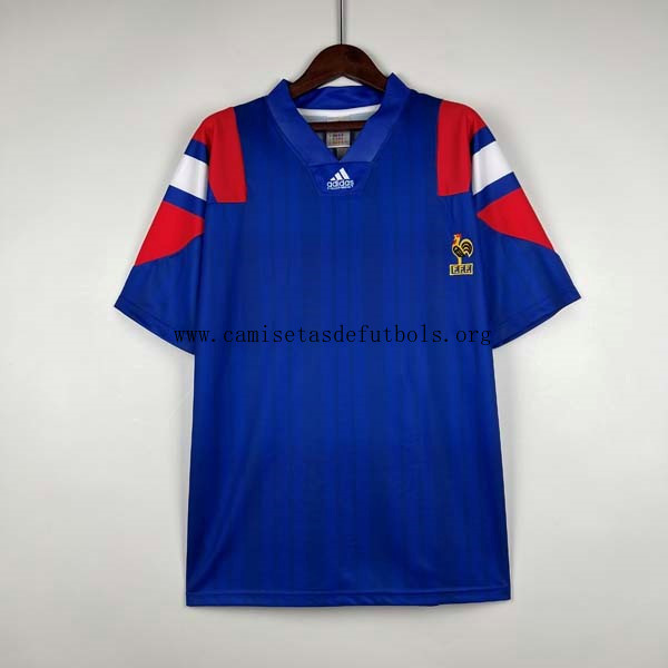 Camiseta Francia Replica Primera Ropa Retro 1992-1994 Oportunidad, date prisa