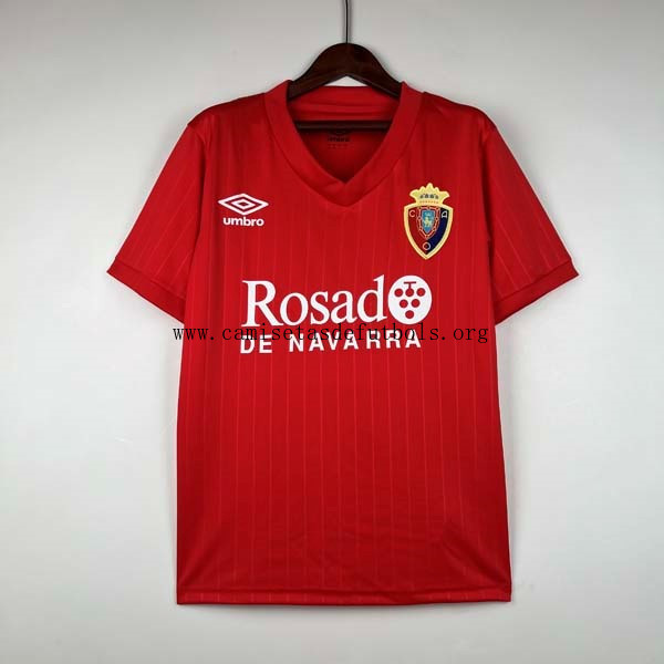 Camiseta Osasuna Replica Primera Ropa Retro 1987 1988 Paga menos hasta fin de existencias