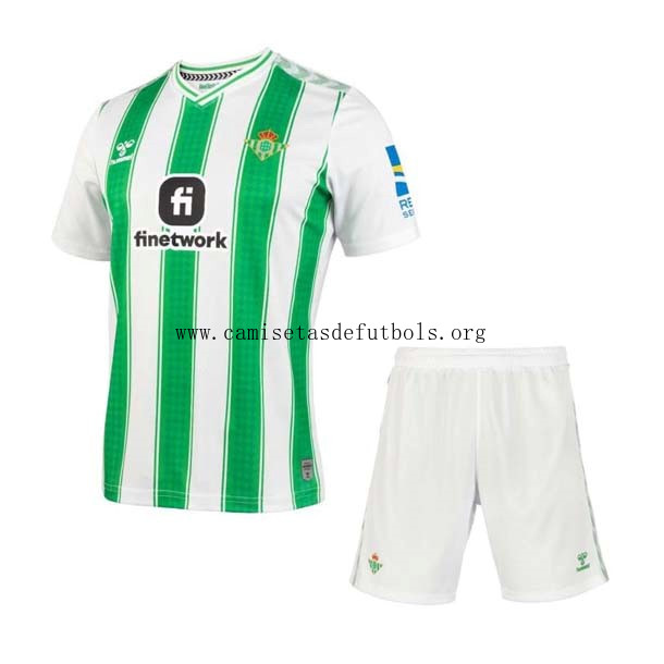 Camiseta Real Betis Replica Primera Ropa Niños 2023/24 Chollazo, cógelo