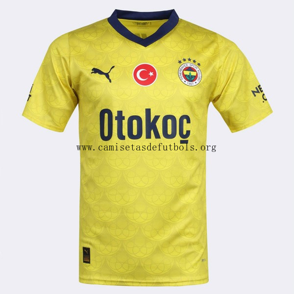 Camiseta Fenerbahce Replica Segunda Ropa 2023/24 Gangaza sensacional