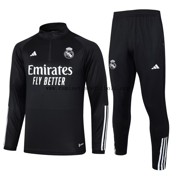 Sudadera De Training Real Madrid 2024/25 Negro Bestial preciaso, activa sin competencia