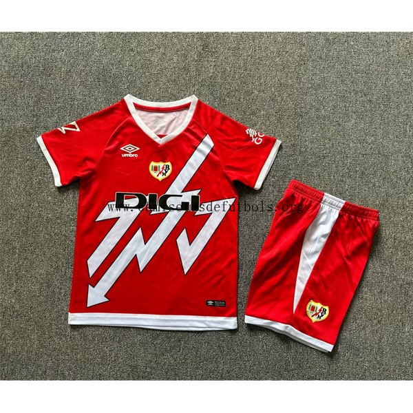 Camiseta Rayo Vallecano Replica Segunda Ropa Niño 2024/25 ¡¡Ni te imaginas rebajón, llévatelo!