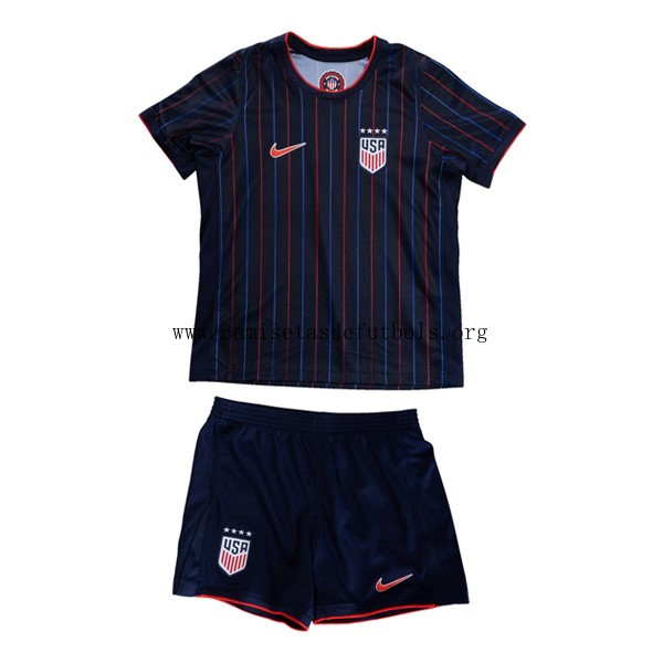 Camiseta Estados Unidos Replica Segunda Ropa Niño 2025 Descuentazo, pide ahora