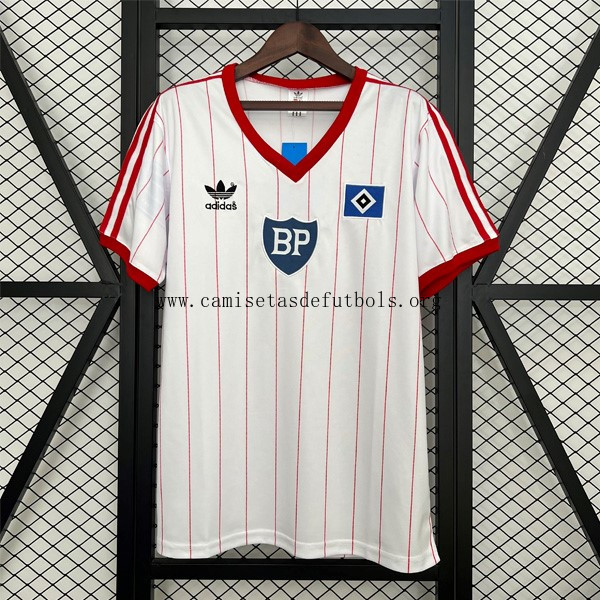 Camiseta Hamburgo S.V Retro 1984 Blanco Oportunidad, llévatelo