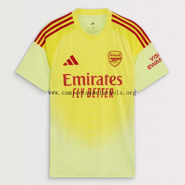 Camiseta Arsenal Replica Primera Ropa Portero 2025/26 Atrapa hasta fin de existencias Camiseta Arsenal Replica Primera Ropa Portero 2025/26 Atrapa hasta fin de existencias