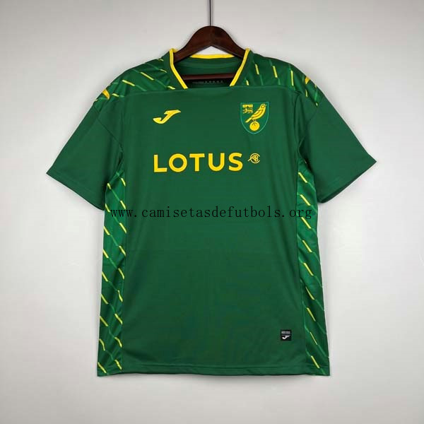 Camiseta Norwich City Replica Segunda Ropa 2023/24 Saldo fantástico calidad asegurada