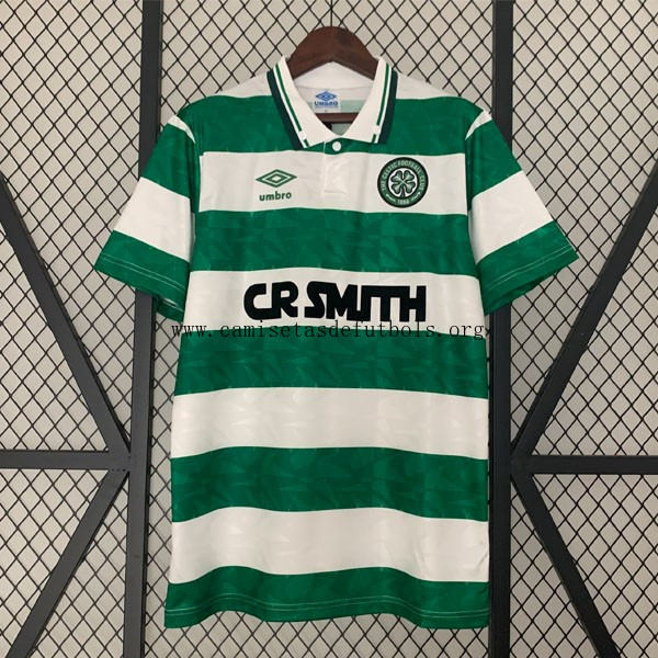 Camiseta Celtic Replica Primera Ropa Retro 1989 1991 Bestia preciaso, agarra sin competencia