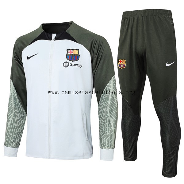 Chandal Barcelona 2024 Blanco Gris Chollo bestial sin intermediarios