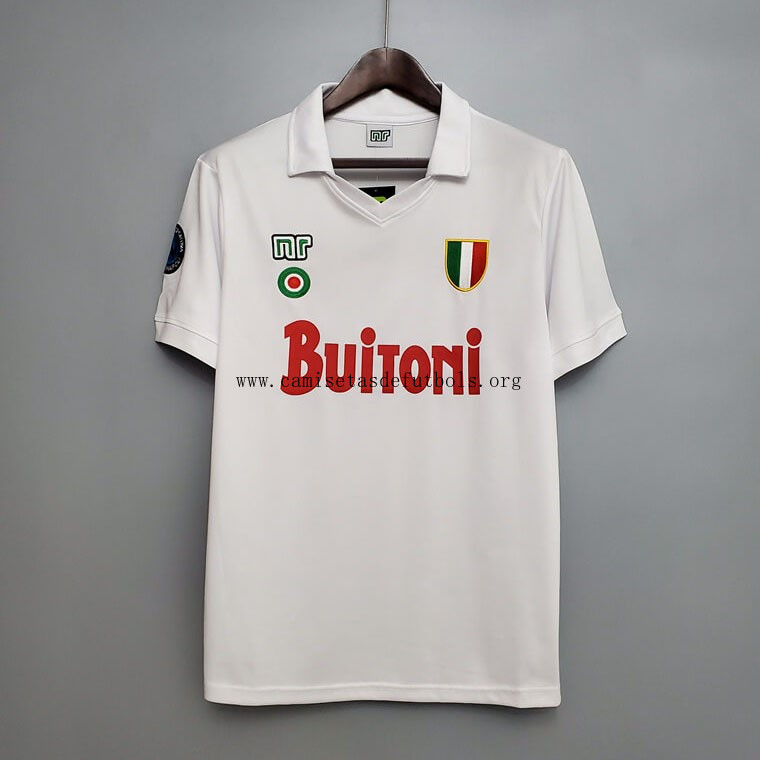 Camiseta Napoli Replica Segunda Ropa Retro 1987 1988 ¡¡Ni te imaginas oferta, hazte con él!