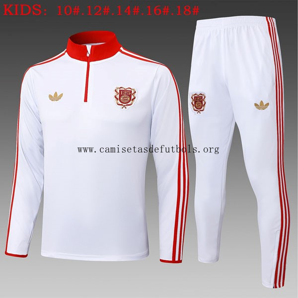 Ninos Sudadera De Training Bayern Munich 125th 2025/26 Blanco 5 ¡¡Qué rebaja, gasta menos!