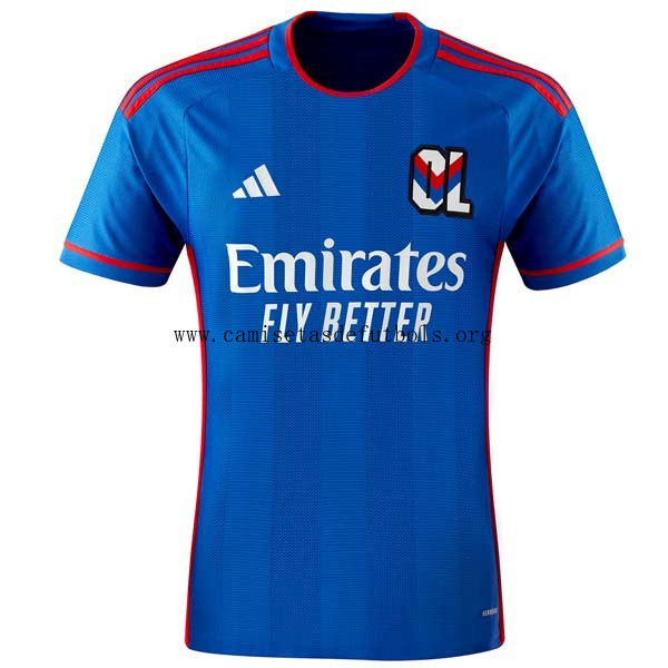 Camiseta Lyon Replica Segunda Ropa 2023/24 Barato saldazo, date prisa en todo el mercado