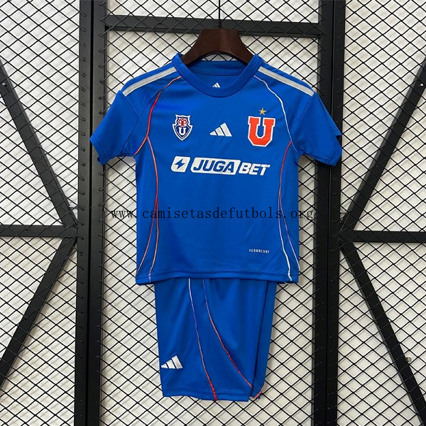 Camiseta University of Chile Replica Primera Ropa Niño 2025/26 ¡¡Menudo/a gangaza, activa!