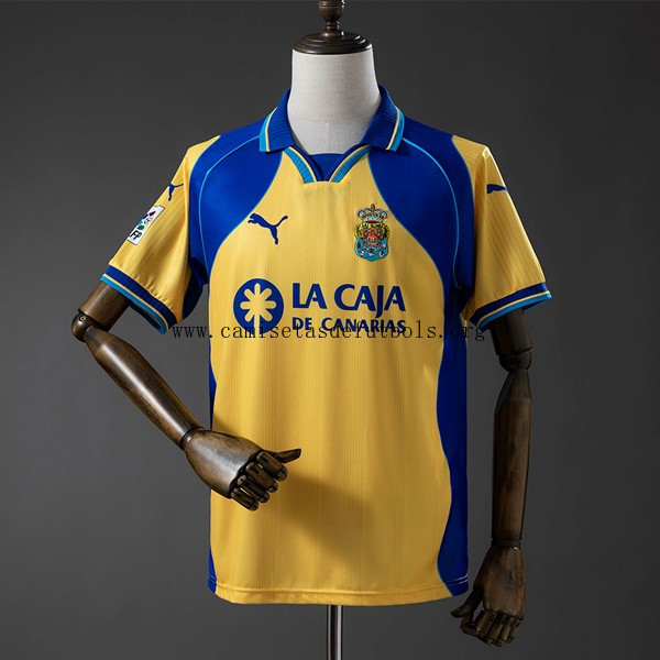 Camiseta Las Palmas Replica Primera Ropa Retro 2000-2001 Llévatelo de campeonato