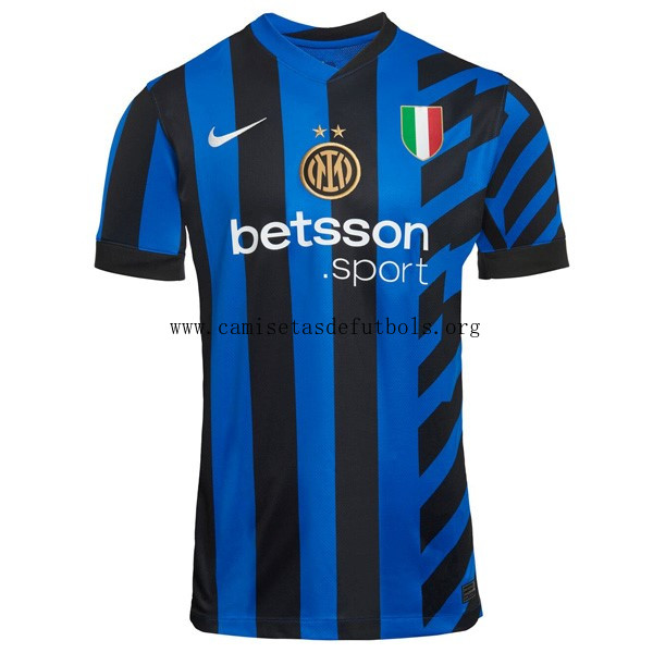 Camiseta Inter Milan Replica Primera Ropa 2024/25 ¡¡Cómo rebajón, no lo dejes escapar!