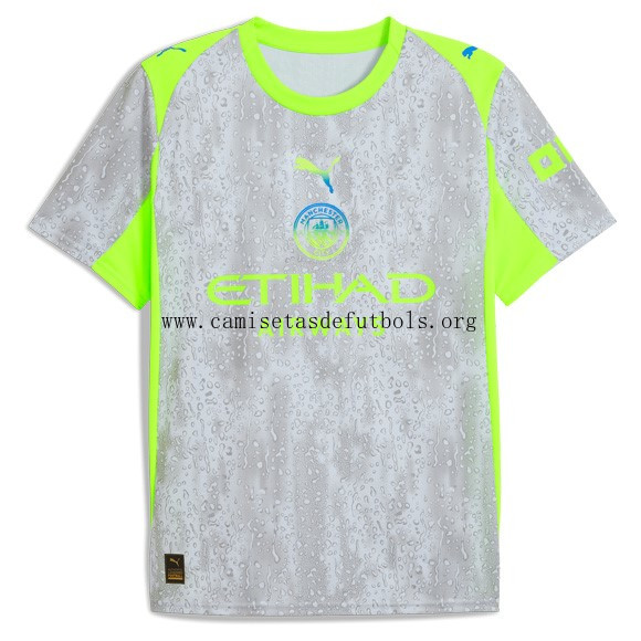 Camiseta Manchester City Replica Tercera Ropa 2025/26 Consigue de outlet