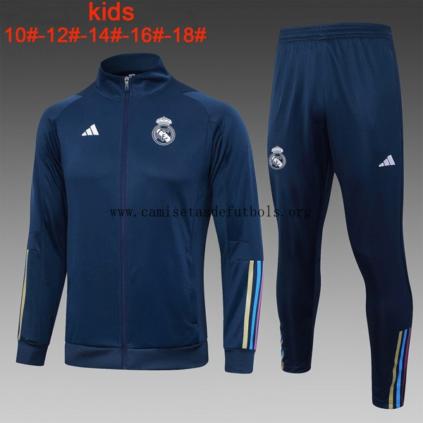 Ninos Chandal Real Madrid 2024 Azul 2 Preciaso bestia en todo el mercado