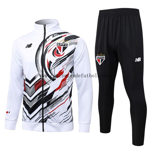 Chandal Sao Paulo 2025/26 Blanco 5 ¡¡Ni te imaginas portentoso chollo de outlet!