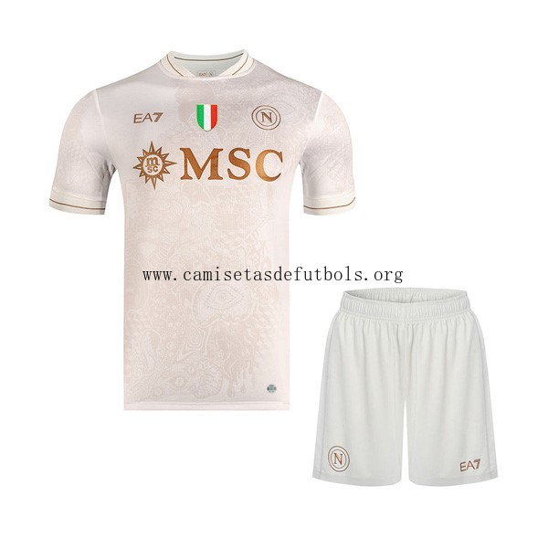 Camiseta Napoli Replica Segunda Ropa Niño 2025/26 ¿¡Ni te imaginas bicoca?