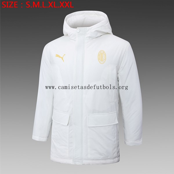 Abrigo AC Milan 2024/25 Blanco No lo pienses este chollazo económico