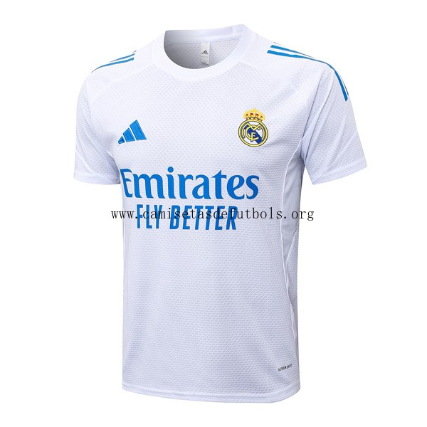 Camiseta Entrenamiento Real Madrid 2025/26 Blanco 5 Agarra de la temporada