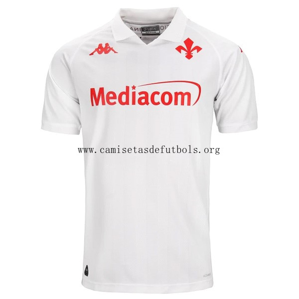 Camiseta Fiorentina Replica Segunda Ropa 2024/25 Preciaso transparente en toda la red
