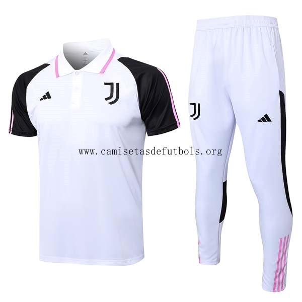 Polo Juventus Conjunto Completo 2023/24 Blanco No lo pienses este oferta inmejorable