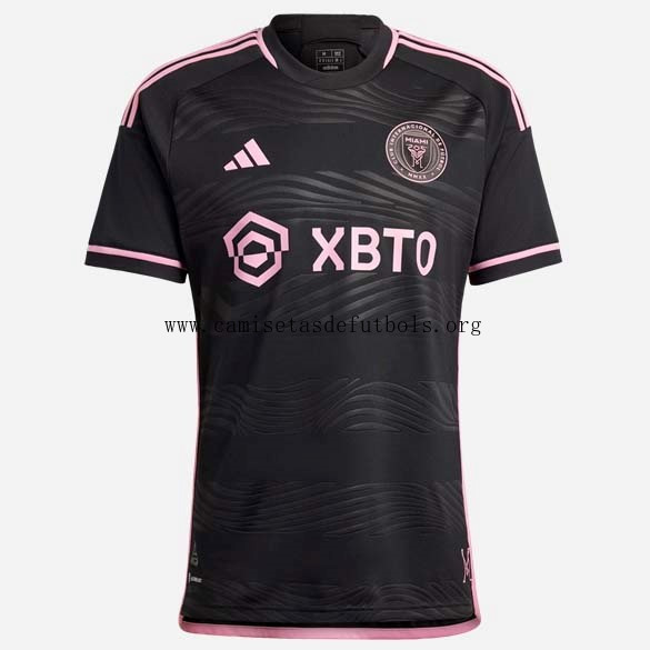 Camiseta Inter Miami Replica Segunda Ropa 2023/24 Corre a por él este ganga extraordinario