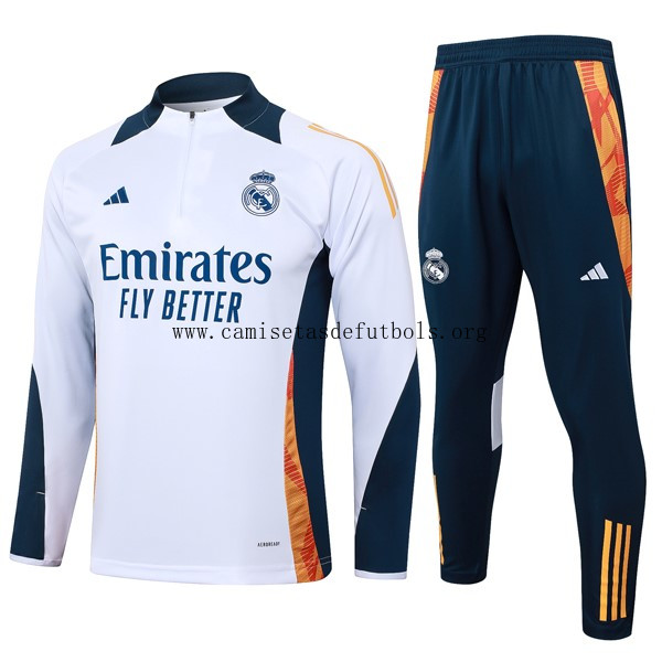 Sudadera De Training Real Madrid 2024/25 Blanco 3 Excelente liquidación, corre a por él de infarto