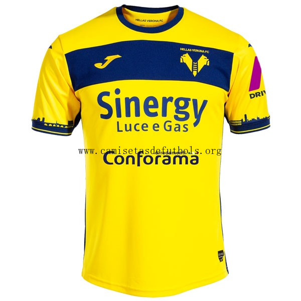 Camiseta Hellas Verone Replica Segunda Ropa 2023/24 Bicoca portentoso