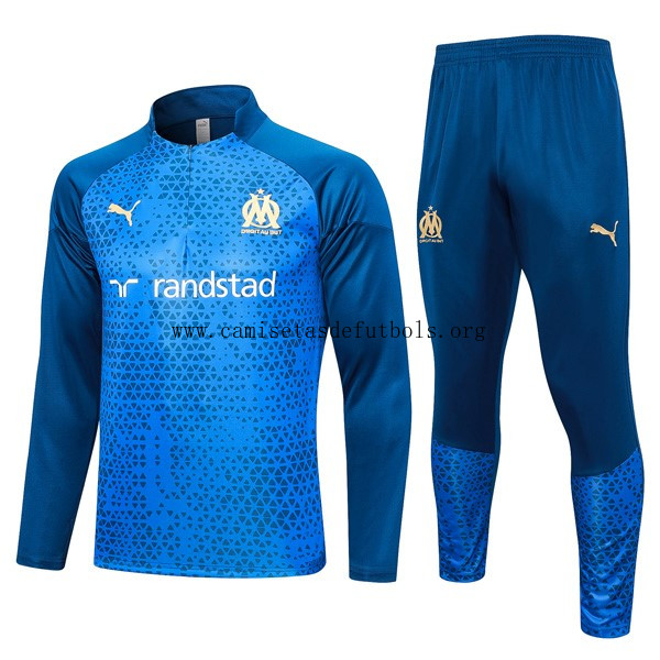Sudadera De Training Marsella 2024 Azul 2 No lo dejes escapar este ofertón espectacular