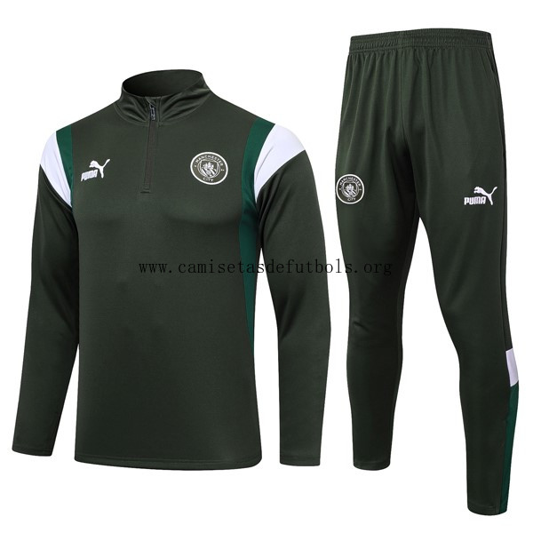 Sudadera De Training Manchester City 2024 Verde 2 Insuperable saldazo, llévatelo solo hoy