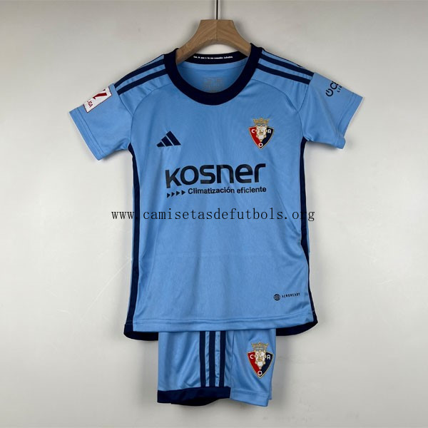 Camiseta Osasuna Replica Segunda Ropa Niño 2023/24 Bicoca humilde de outlet