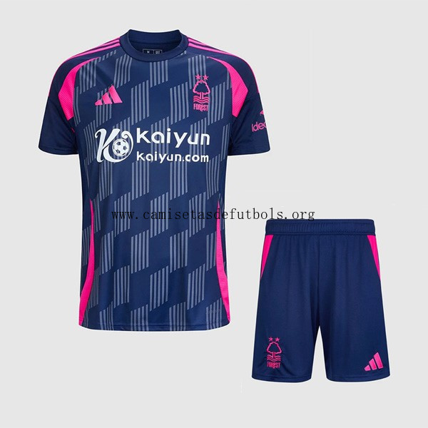 Camiseta Nottingham Forest Replica Segunda Ropa Niño 2024/25 ¡¡Vaya excelente ganga sin competencia!