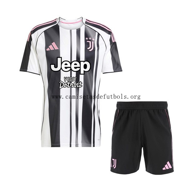 Camiseta Juventus Replica Primera Ropa Niño 2025/26 Descuento, no lo dejes escapar