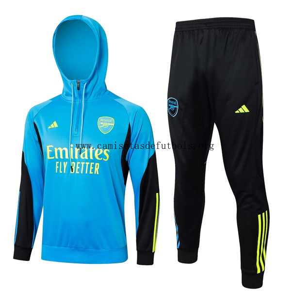 Chandal Con Capucha Arsenal 2024/25 Azul Precio brutal de outlet