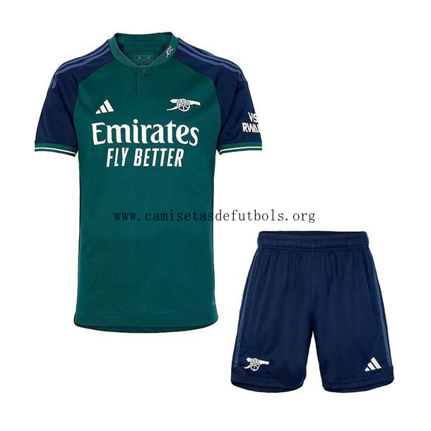 Camiseta Arsenal Replica Tercera Ropa Niño 2023/24 ¡¡Ni te imaginas preciaso, benefíciate!