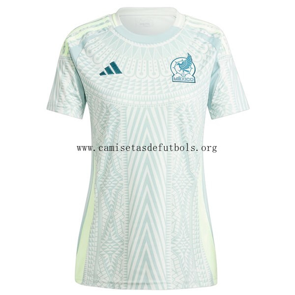 Camiseta México Replica Segunda Ropa Mujer 2024 Benefíciate este ganga extraordinario