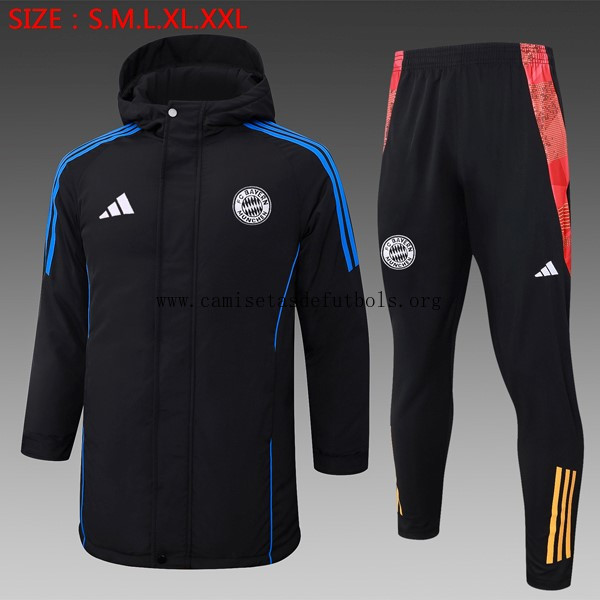 Abrigo Bayern Munich Conjunto Completo 2024/25 Negro ¡¡Ni te imaginas alucinante ganga en todo el mercado!